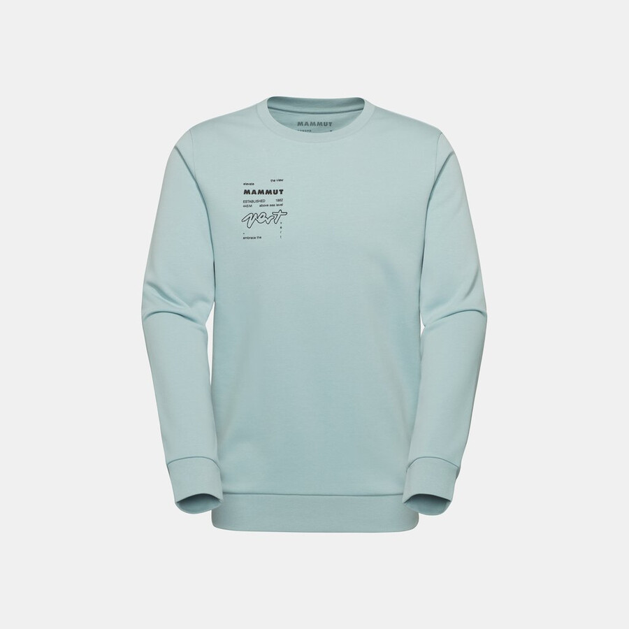 mammut core ml crew neck men vert nebla