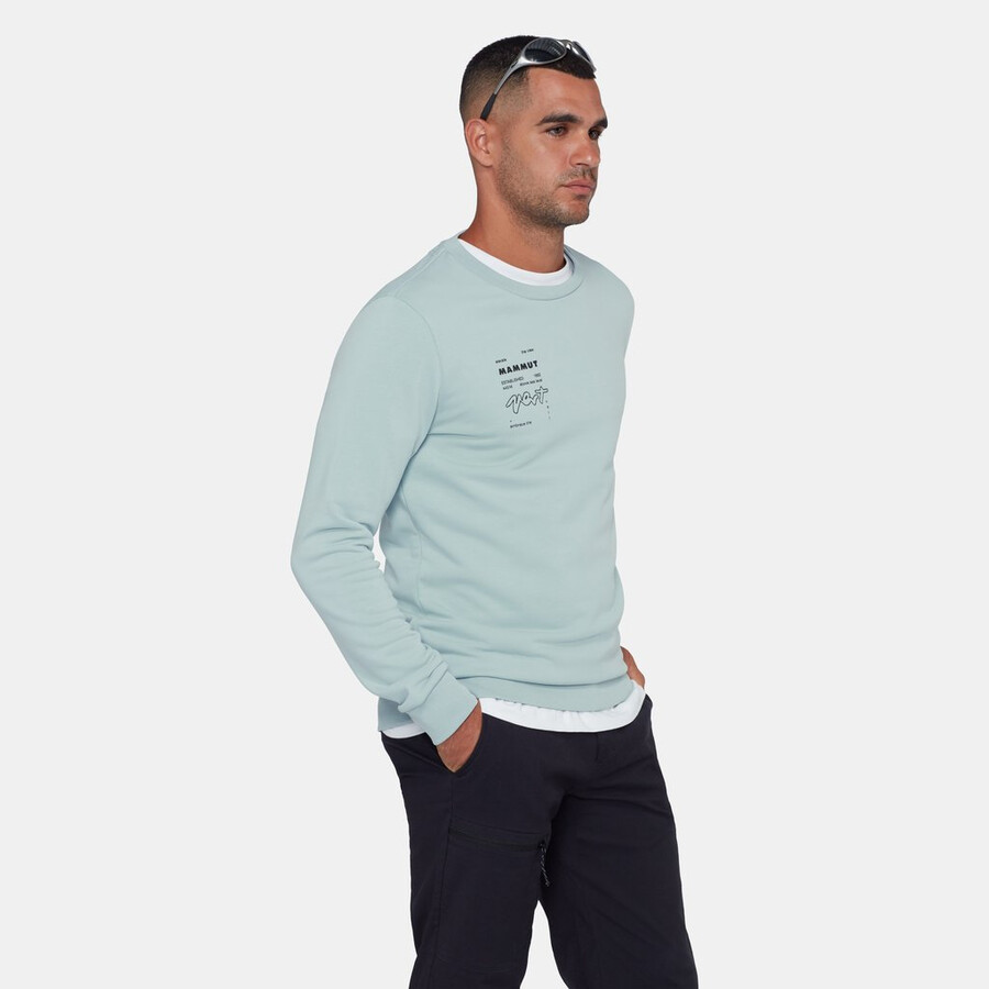 mammut core ml crew neck men vert nebla