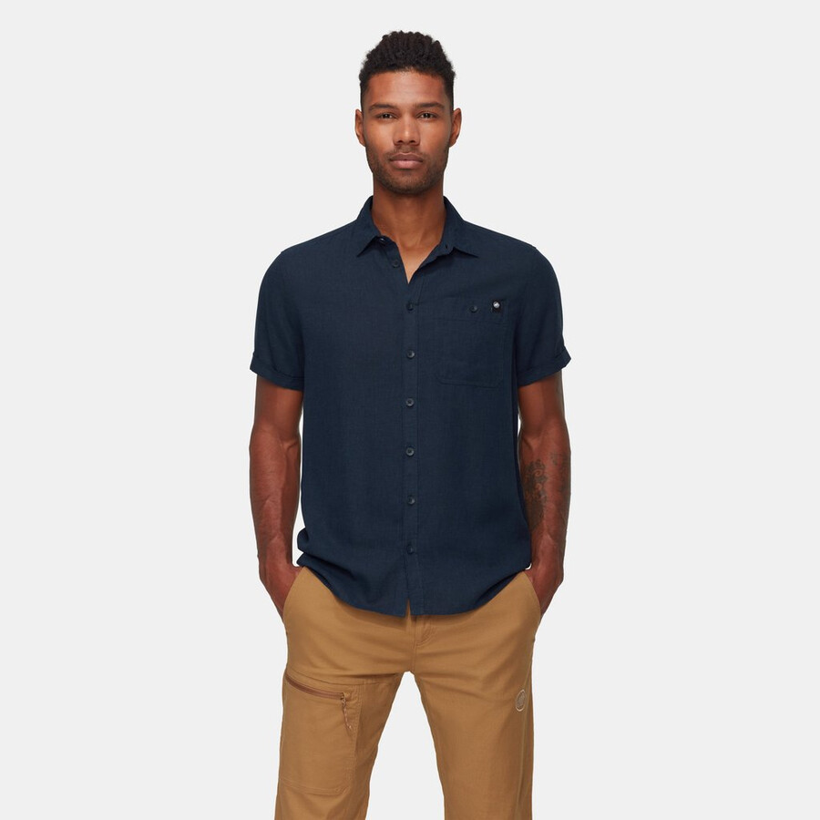 alvra sommerhemd herren marine