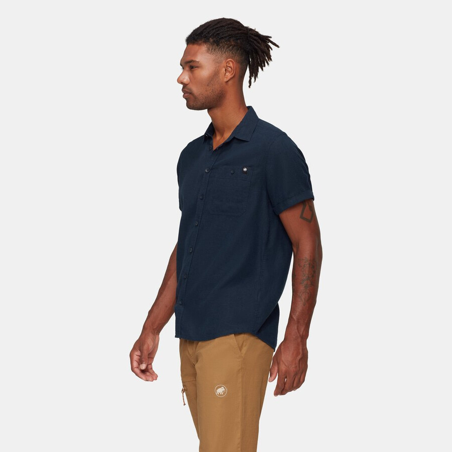 alvra sommerhemd herren marine