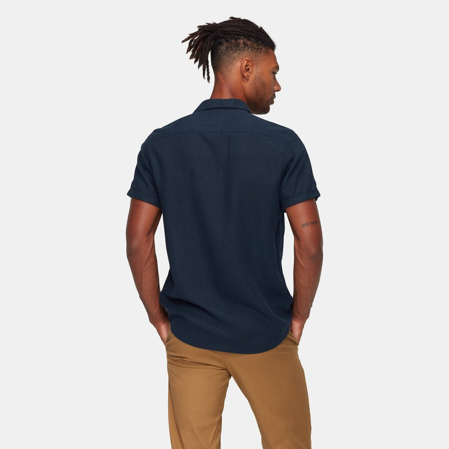alvra sommerhemd herren marine