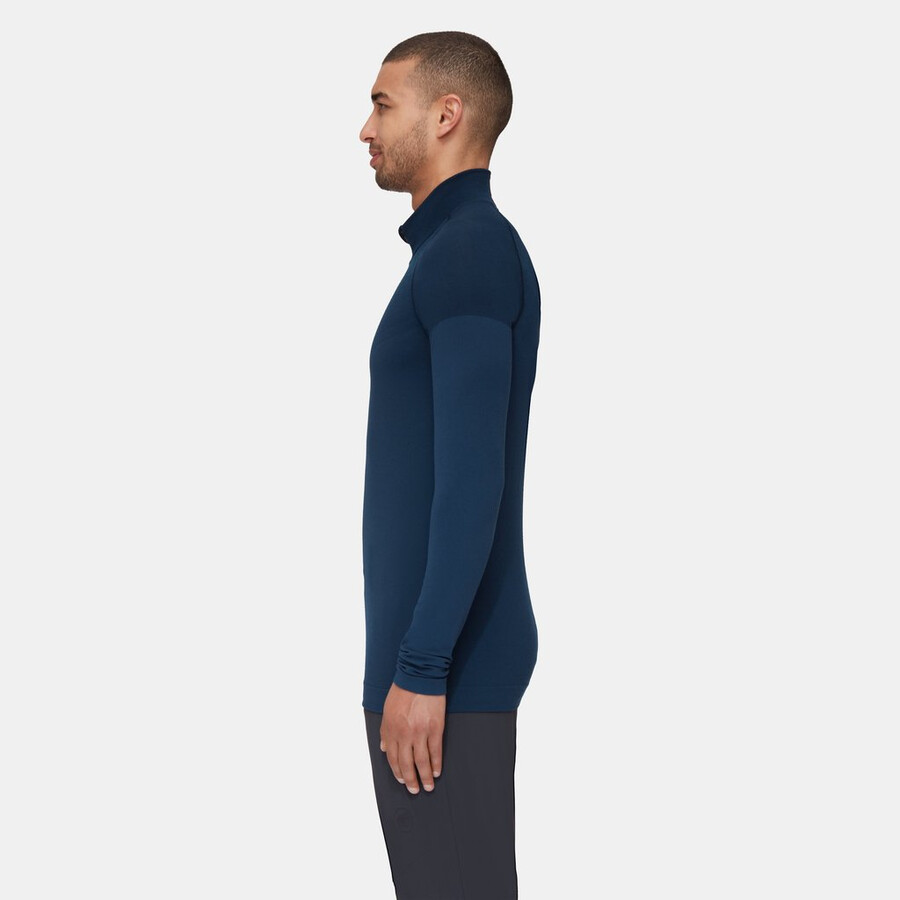 trift half zip longsleeve herren schwarz