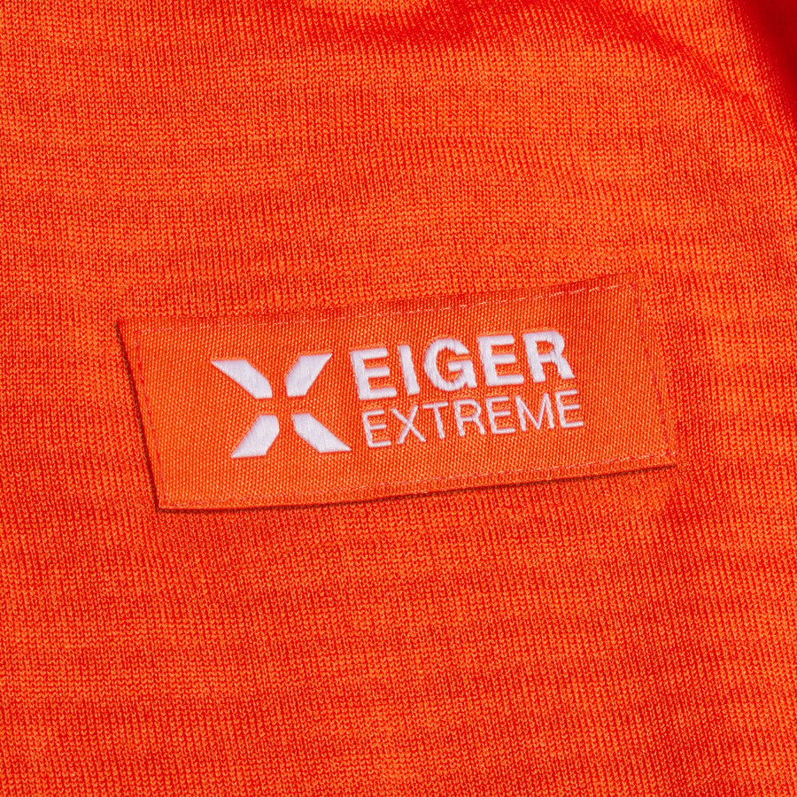 eiger nordwand advanced fl half zip pull herren eiger orange
