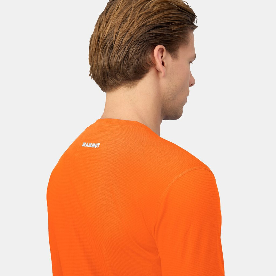 eiger nordwand fl longsleeve herren eiger orange