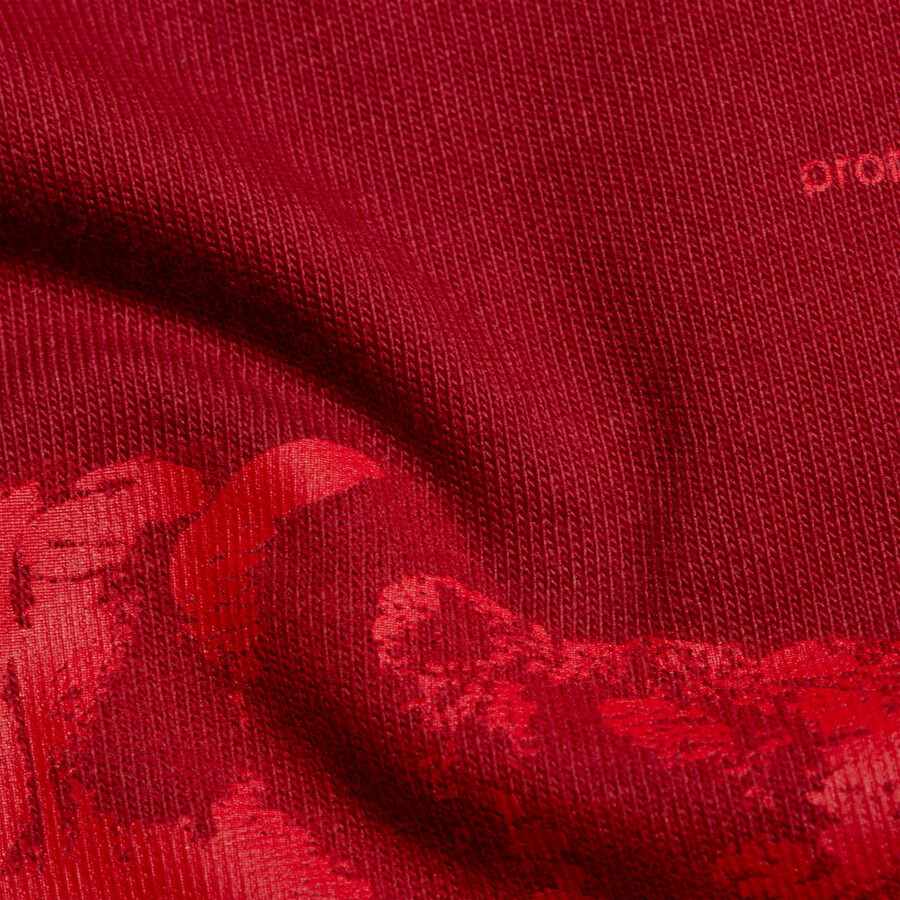 mammut base t-shirt herren hand dunkles mammutrot