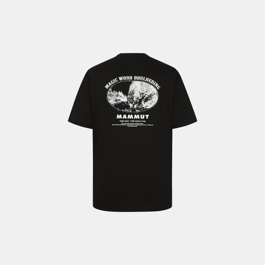 valley wald t-shirt herren creas schwarz