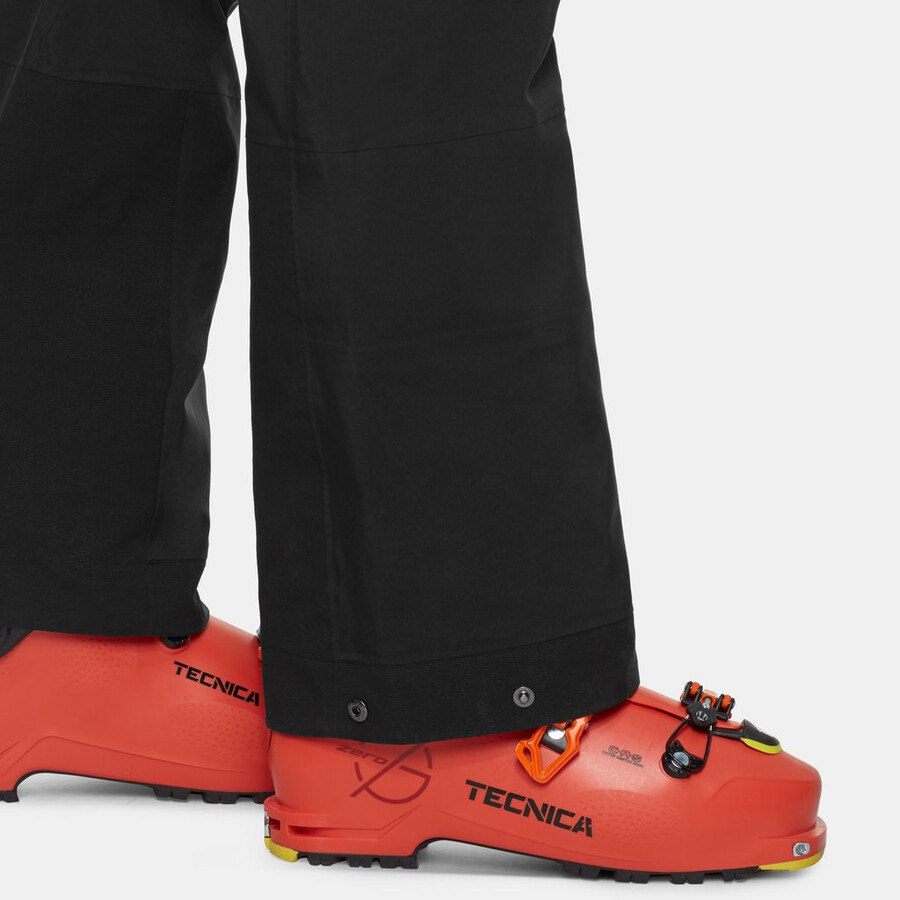 eiger free pro hs bib pants herren schwarz