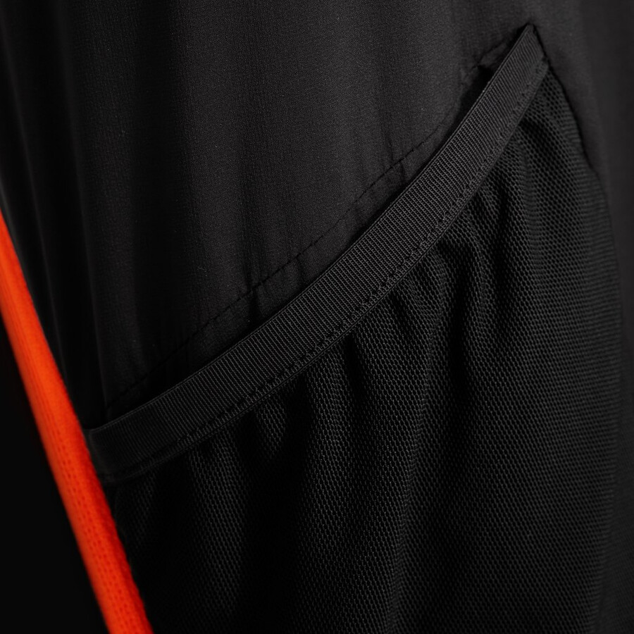 aenergy in hybridhose herren schwarz-leuchtendes orange