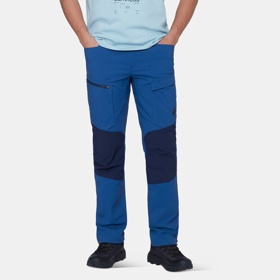 zinal hybrid pants herren strata-schwarz