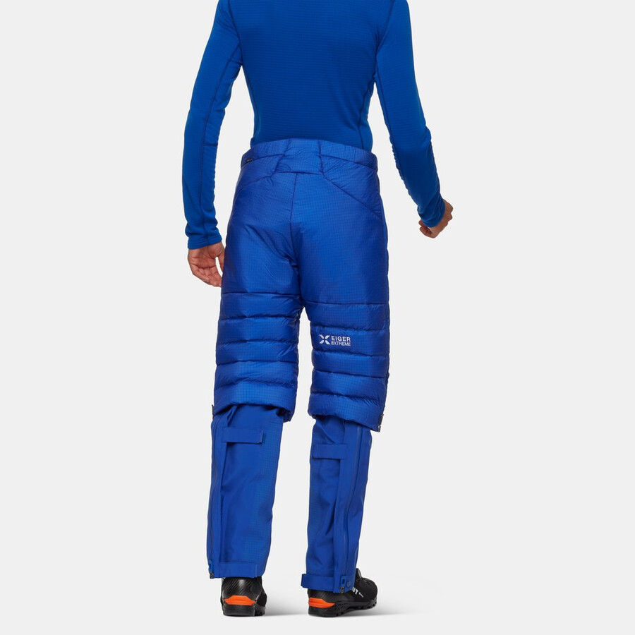 eiger nordwand light down in shorts herren eiger blau