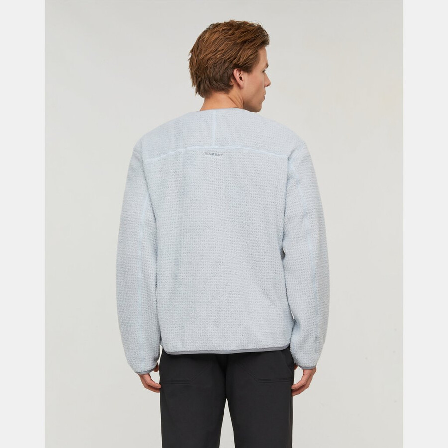 valley ml hybrid cardigan herren creas blau