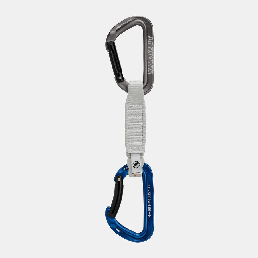 workhorse keylock 12 cm quickdraw grau-blau