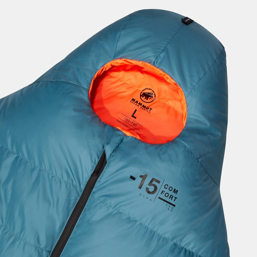 komfort-daunenschlafsack -15°c nautisch