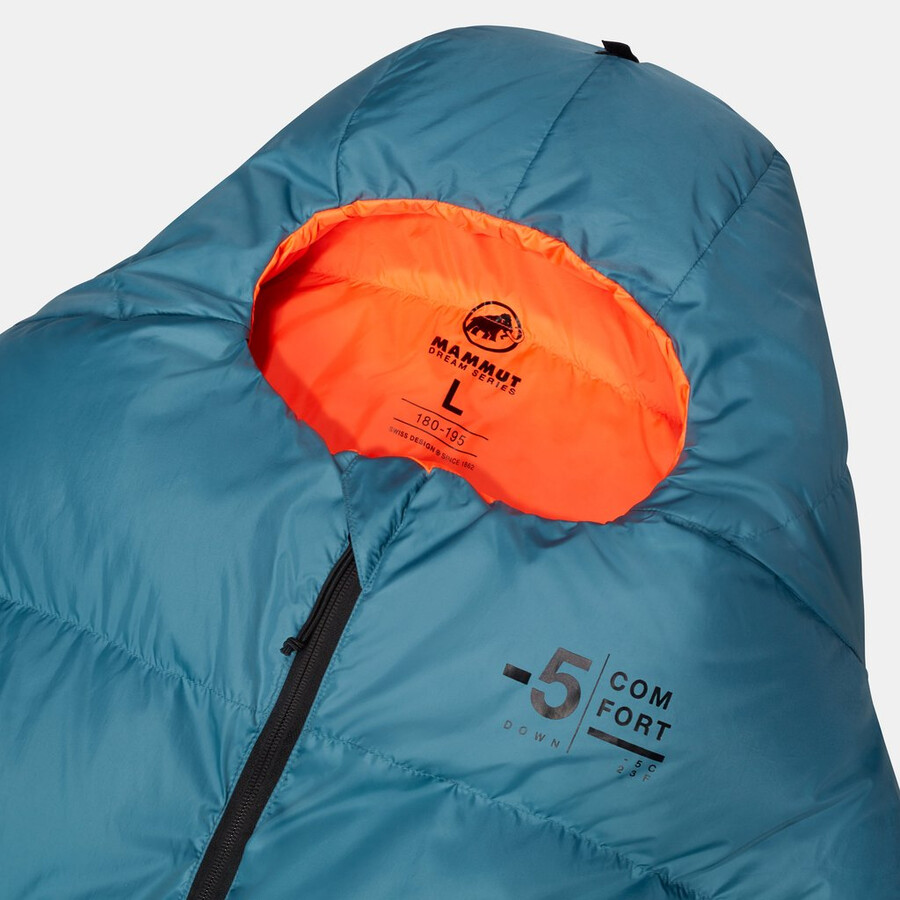komfort-daunenschlafsack -5°c nautisch