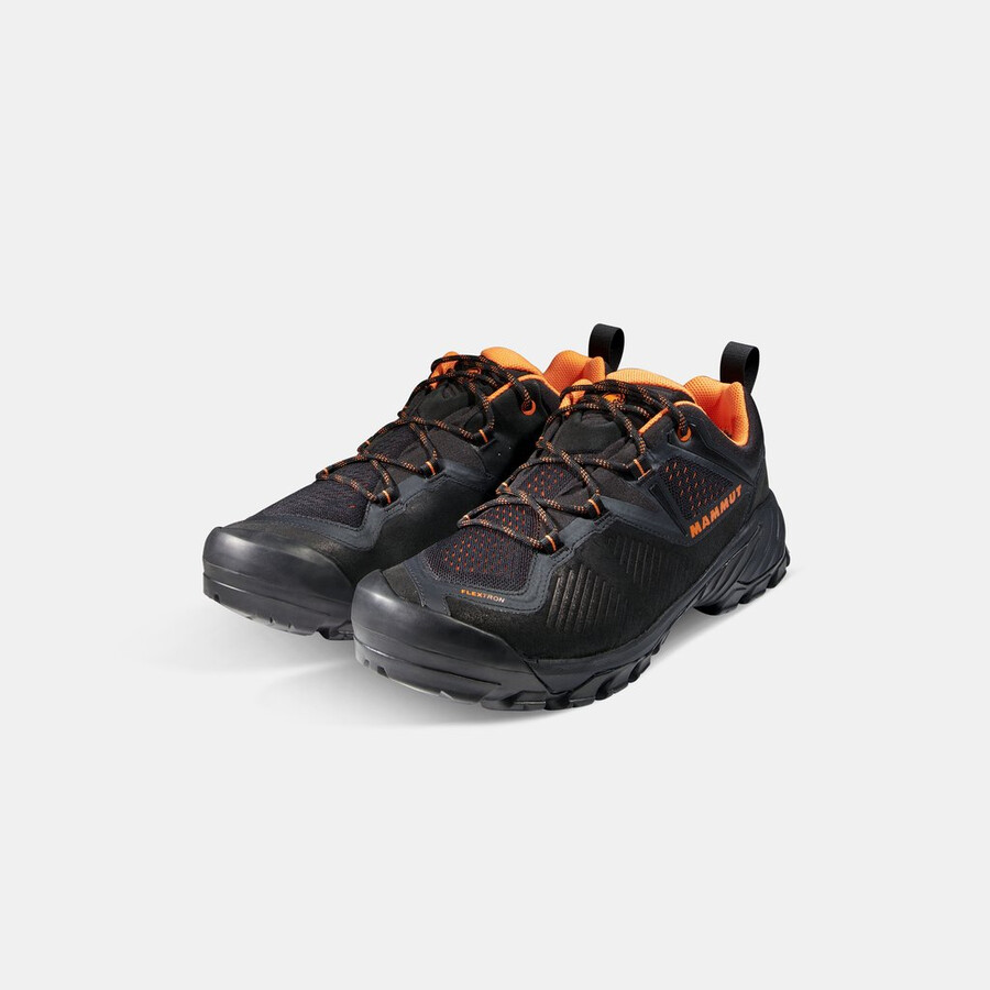 sapuen low gtx herren schwarz-dunkelstahl