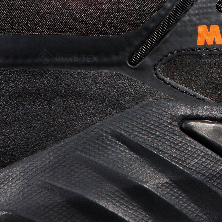 sapuen low gtx herren schwarz-dunkelstahl