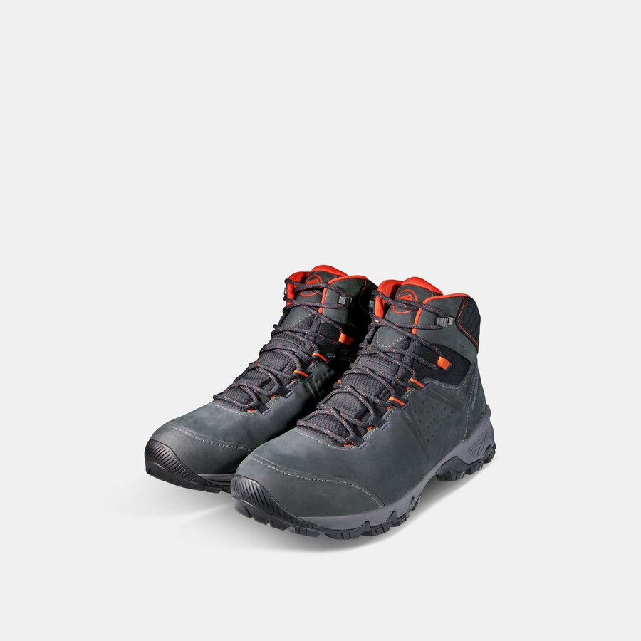 mercury iv mid lth herren schwarz-heißrot