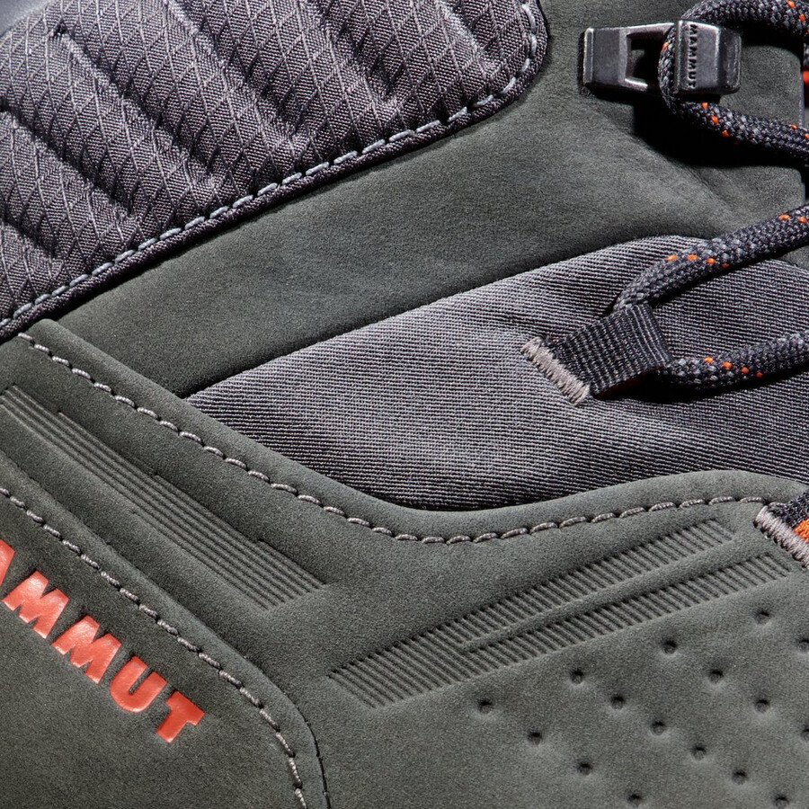 mercury iv mid lth herren schwarz-heißrot