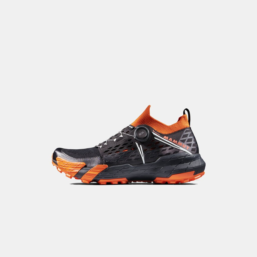 aenergy tr boa mid gtx herren schwarz-dunkelmandarine