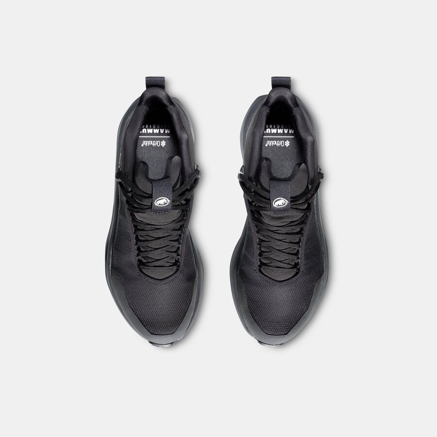 aenergy mtn mid gtx herren schwarz-dunkelstahl