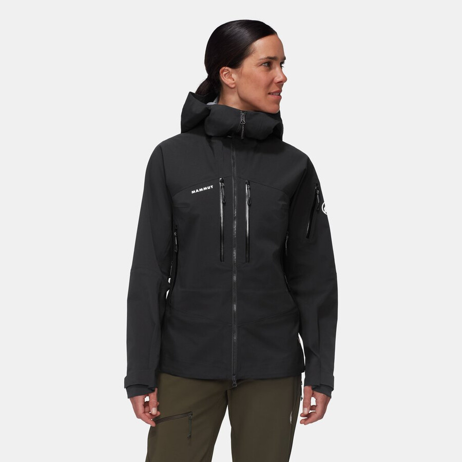 taiss pro hs kapuzenjacke damen mammut rot-vin