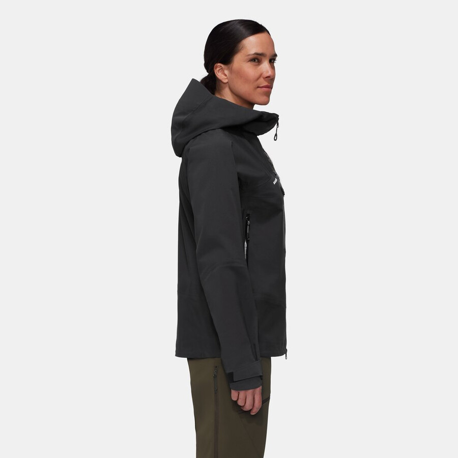 taiss pro hs kapuzenjacke damen mammut rot-vin