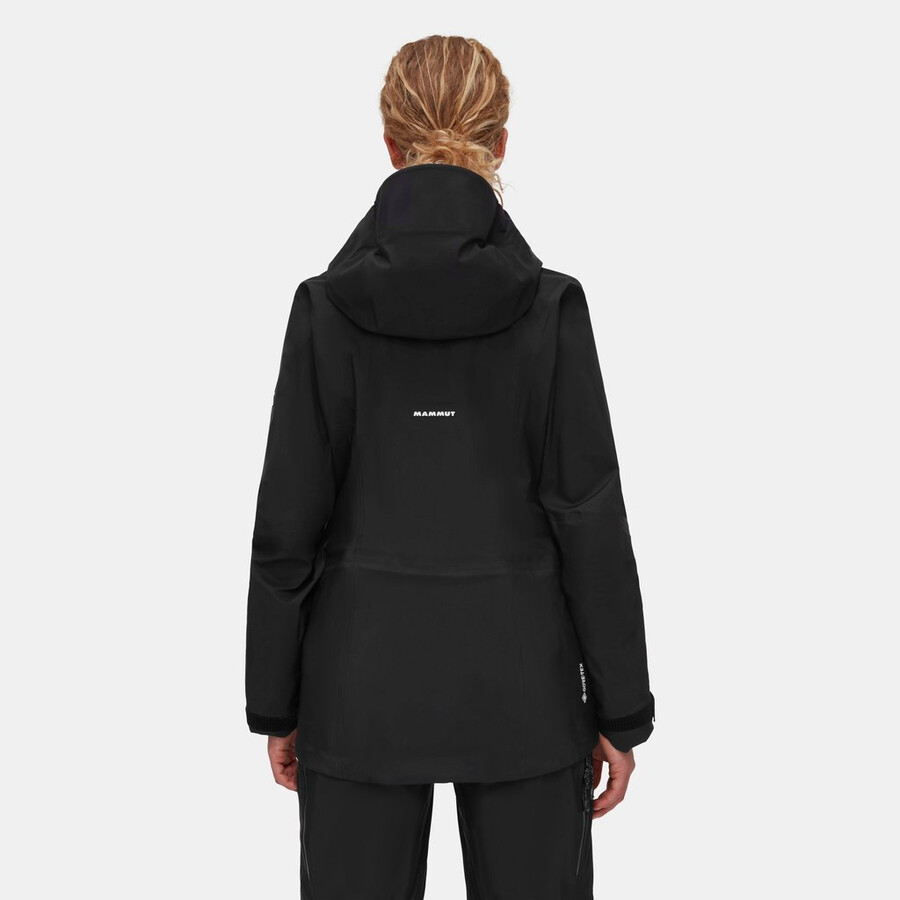 eiger free advanced hs kapuzenjacke damen schwarz