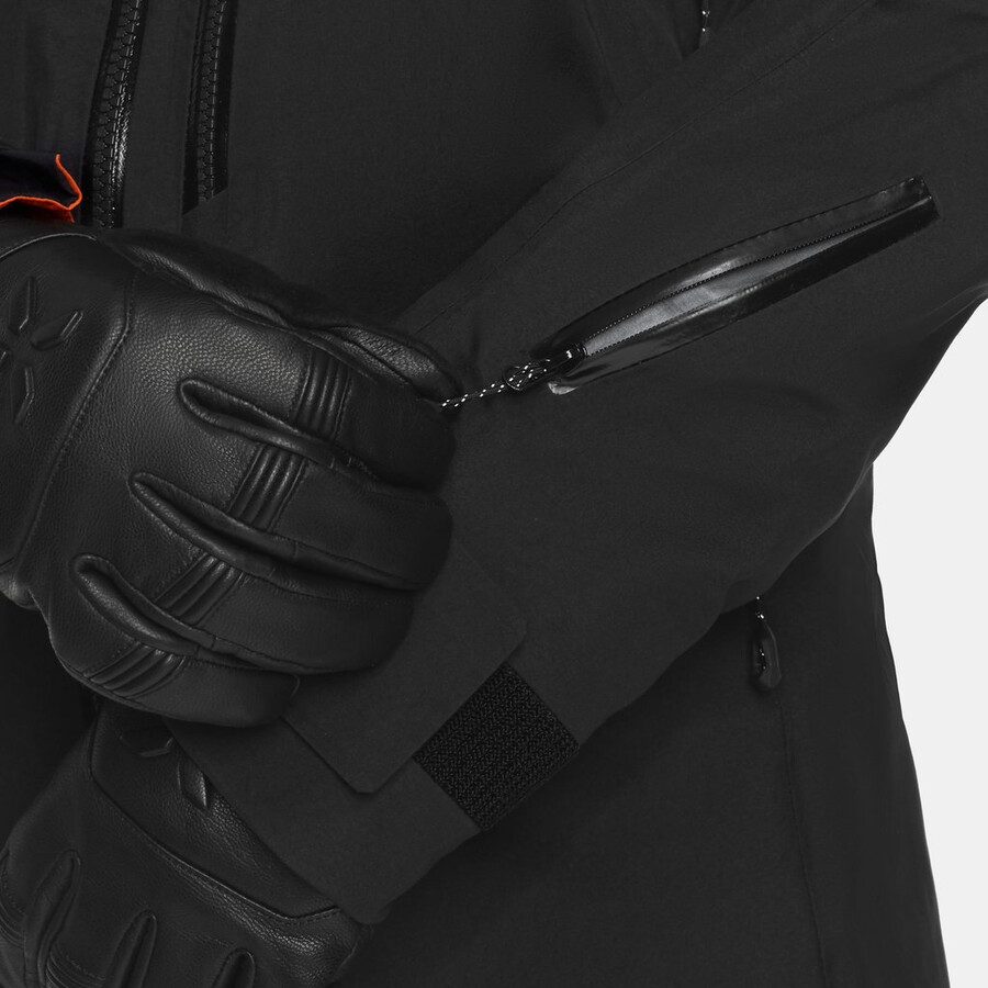 eiger free pro hs kapuzenjacke damen schwarz