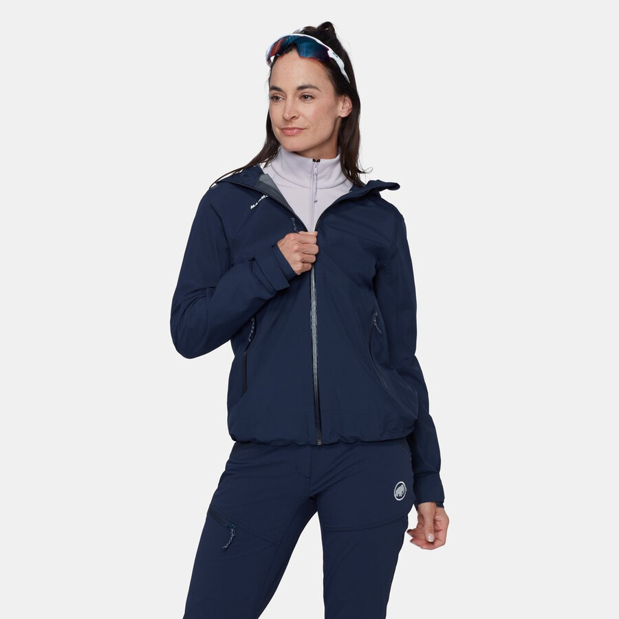 alto light hs kapuzenjacke damen marine