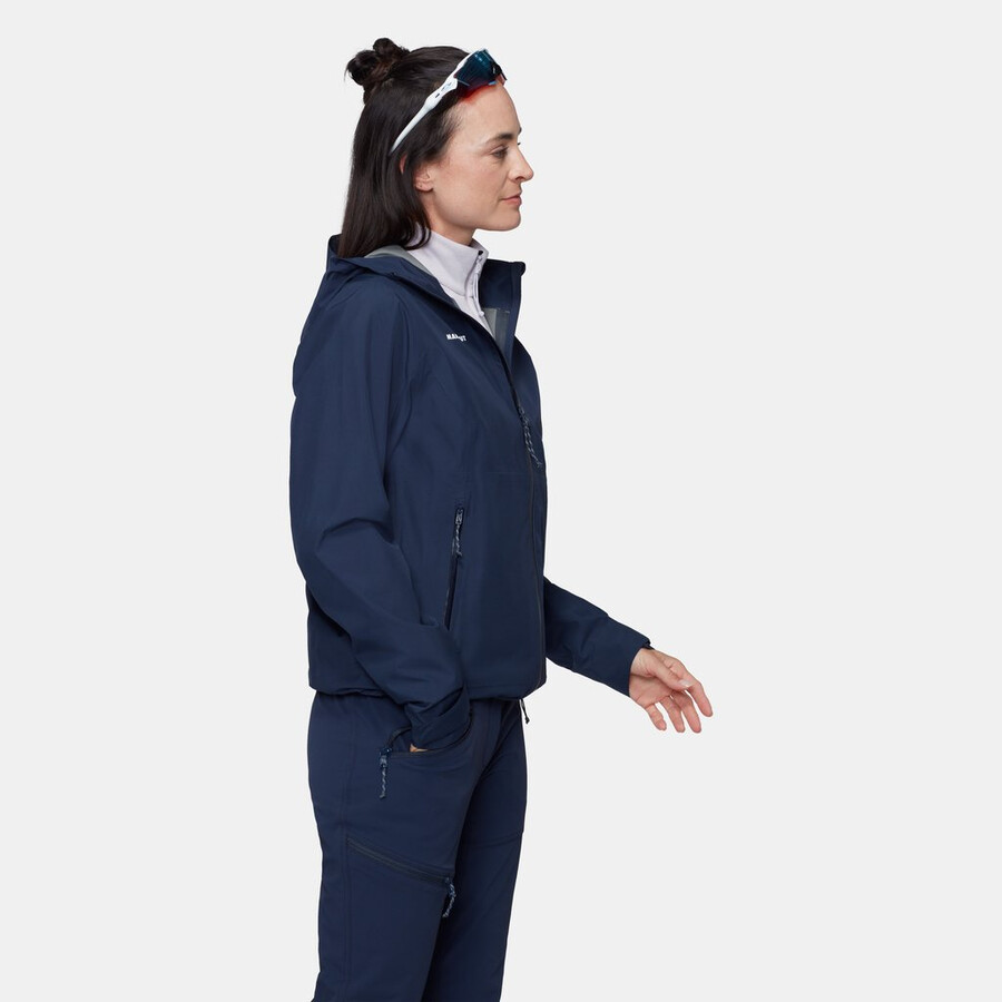 alto light hs kapuzenjacke damen marine