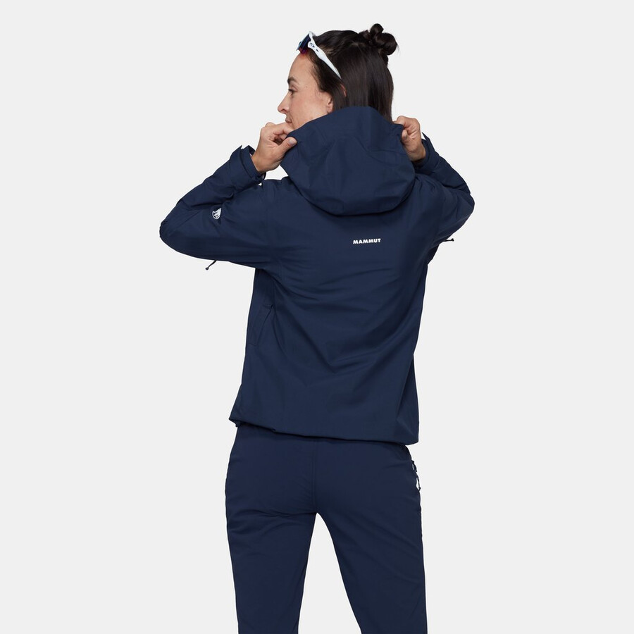 alto light hs kapuzenjacke damen marine