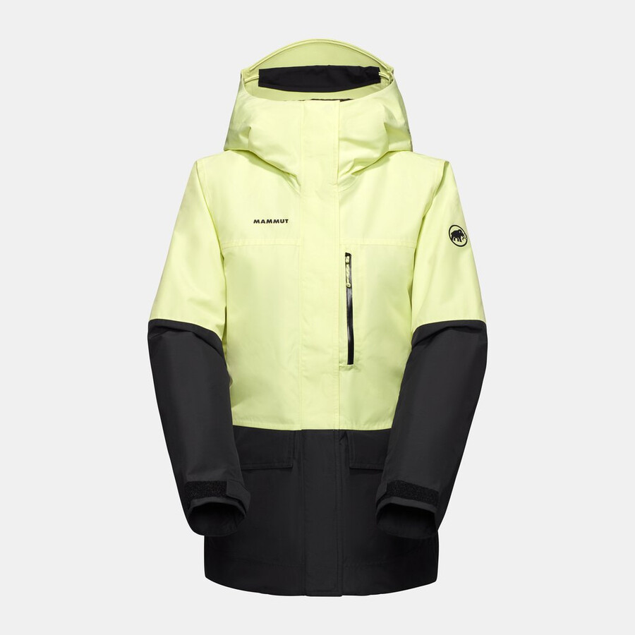 fall line hs thermo kapuzenjacke damen sulai-schwarz