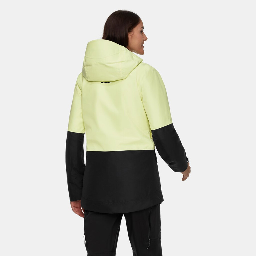 fall line hs thermo kapuzenjacke damen sulai-schwarz