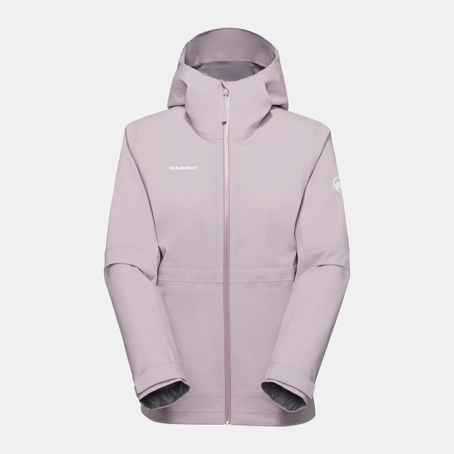 linard guide hs kapuzenjacke damen mammut rot-vin