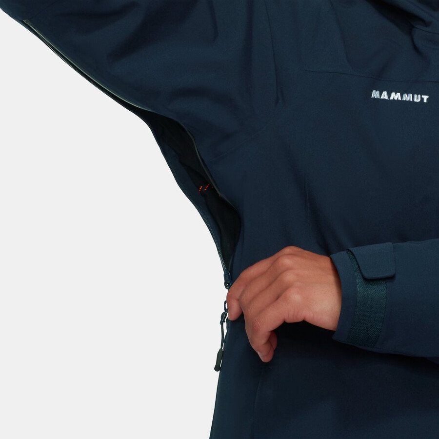 stoney hs thermo kapuzenjacke damen marine