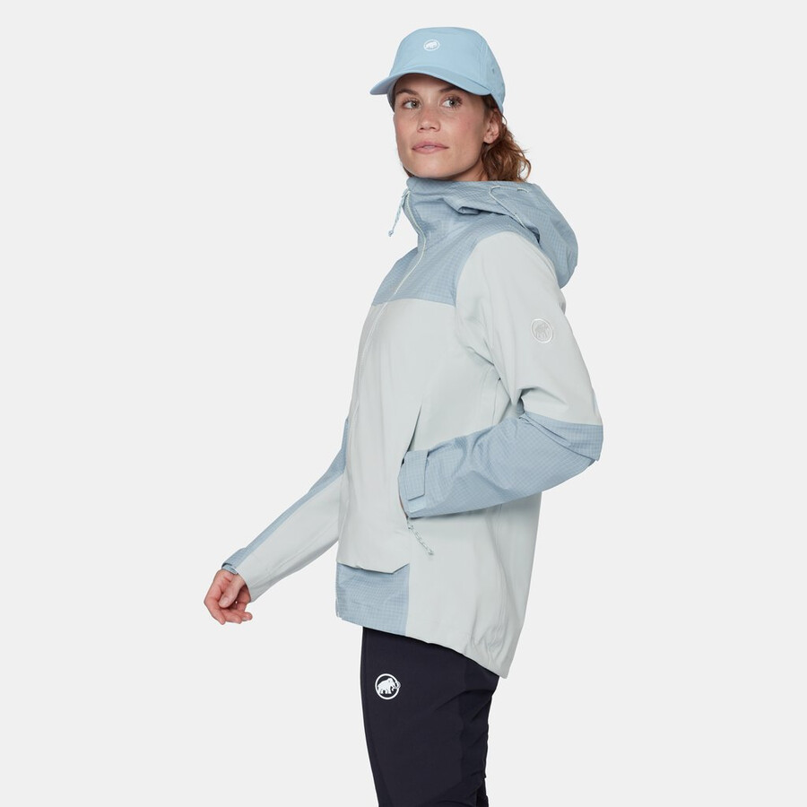 ducan guide hs kapuzenjacke damen vin