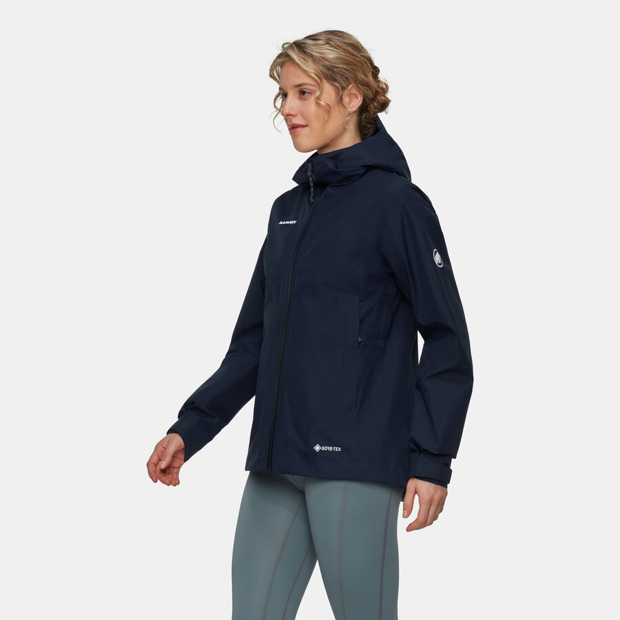 treeline hs kapuzenjacke damen silbergrün