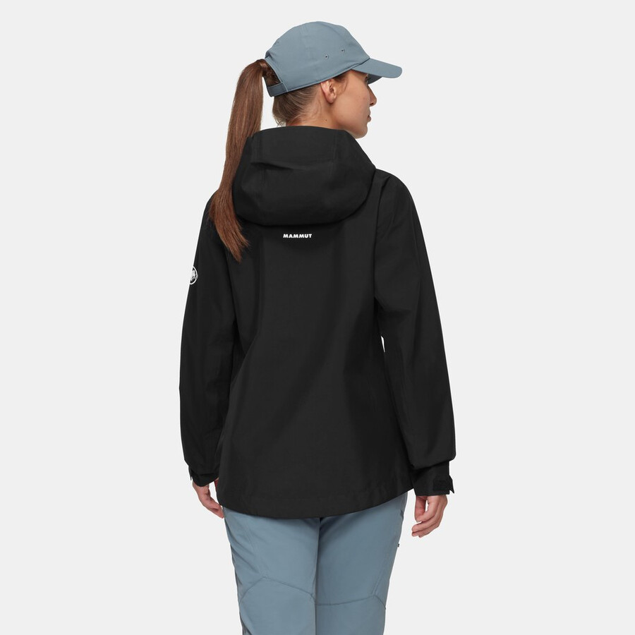 crater light hs kapuzenjacke damen schwarz