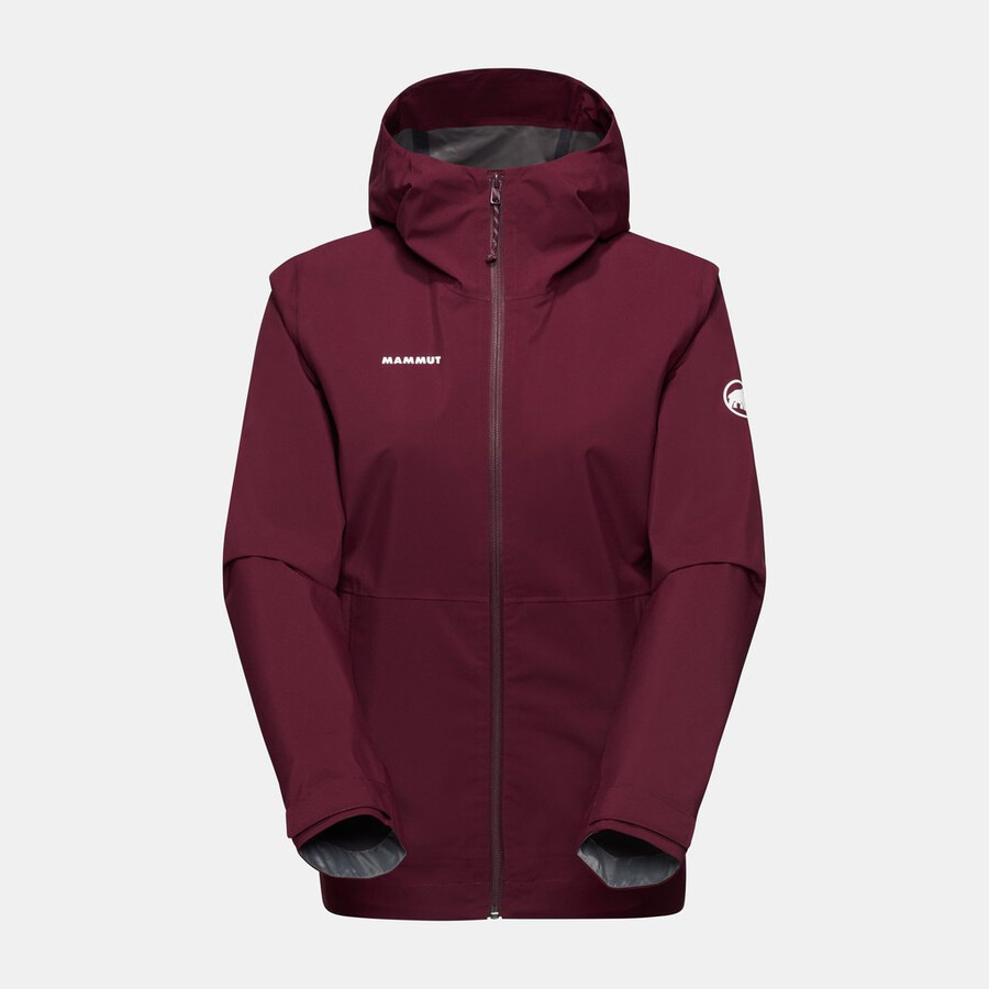 linard light hs kapuzenjacke damen silbergrün