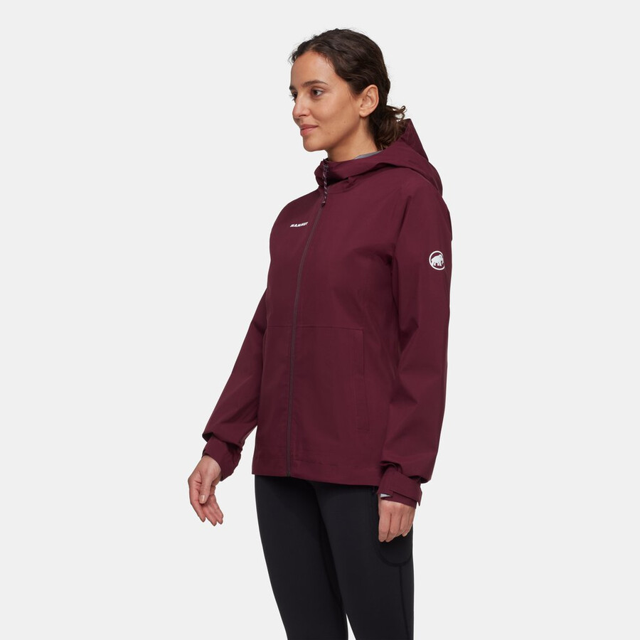 linard light hs kapuzenjacke damen silbergrün