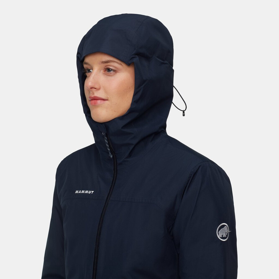 treeline 3-in-1 hs kapuzenjacke damen vin-schwarz