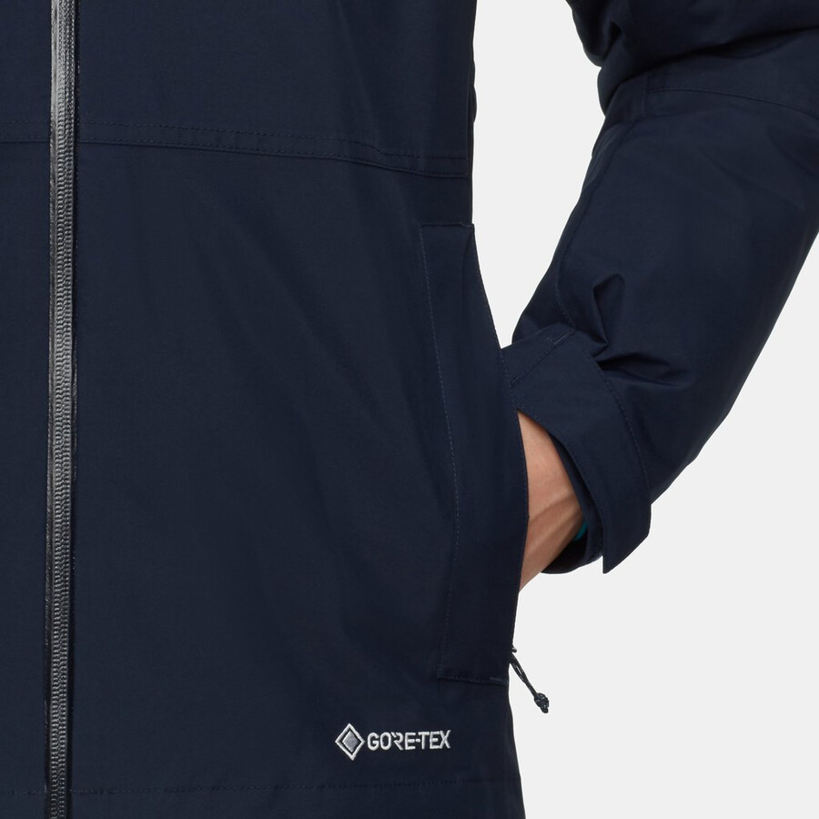 treeline 3-in-1 hs kapuzenjacke damen vin-schwarz
