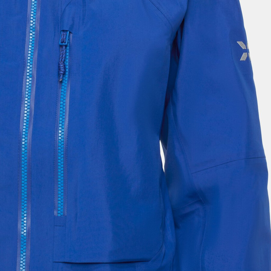 eiger nordwand advanced hs kapuzenjacke damen eiger blau