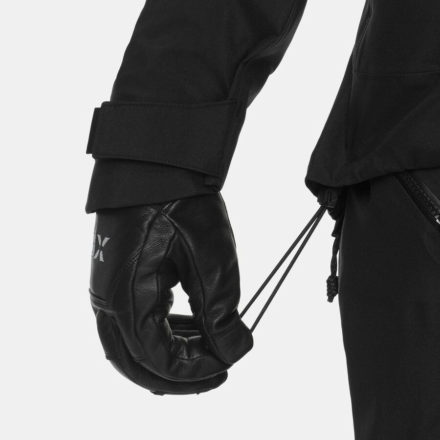 eiger nordwand pro hs kapuzenjacke damen schwarz
