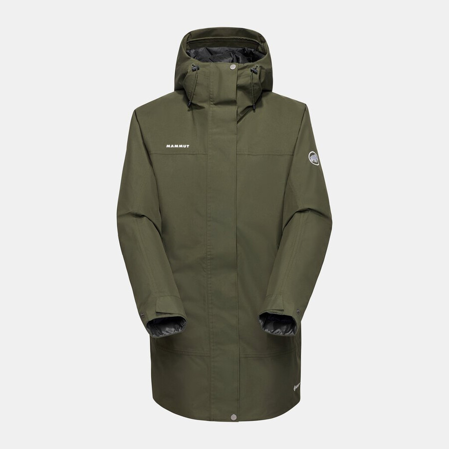 treeline hs thermo kapuzenparka damen vin