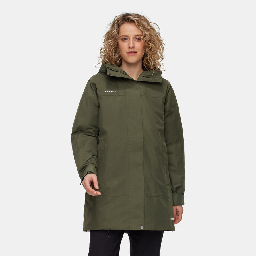 treeline hs thermo kapuzenparka damen vin