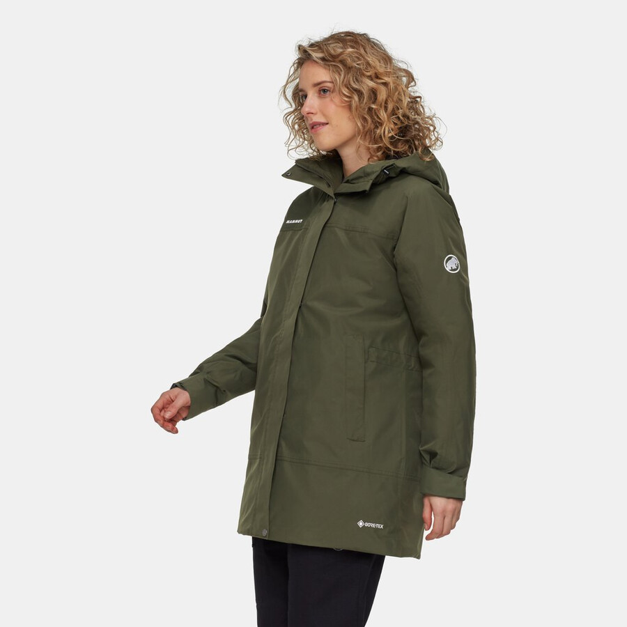 treeline hs thermo kapuzenparka damen vin