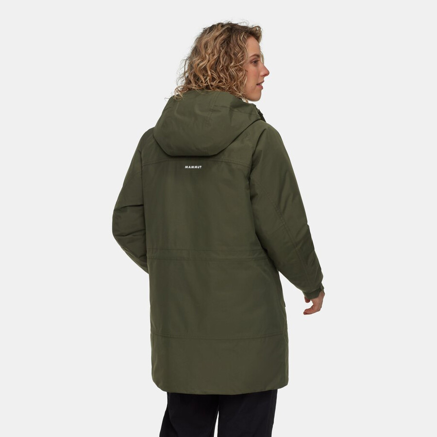 treeline hs thermo kapuzenparka damen vin