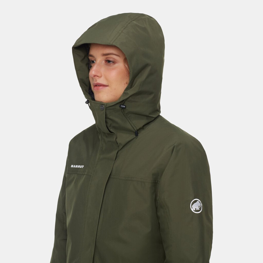 treeline hs thermo kapuzenparka damen vin