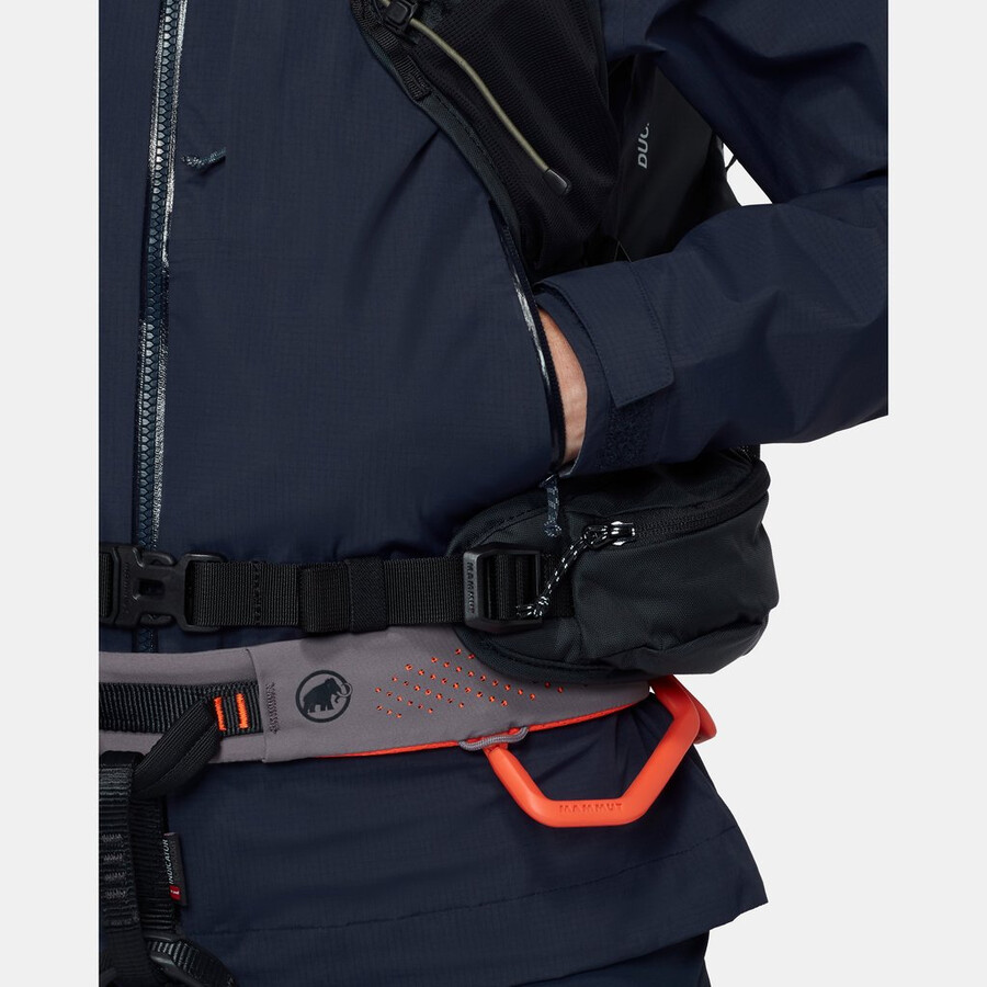 alto guide hs kapuzenjacke damen gletscherblau
